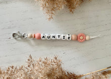 Load image into Gallery viewer, Auntie Keychain Silicone