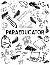 Load image into Gallery viewer, Paraeducator School Item T-Shirt