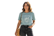 Load image into Gallery viewer, Last Sail Before the Veil Bachelorette T-Shirt