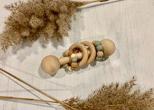 Load image into Gallery viewer, Wooden Rattle with Silicone Beads