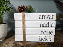 Load image into Gallery viewer, Names Book Stack