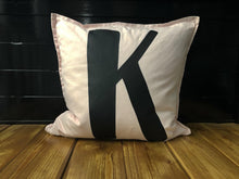 Load image into Gallery viewer, Initial Pillow