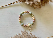 Load image into Gallery viewer, Boho Wristlet Keychain