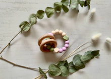 Load image into Gallery viewer, Silicone Teether With Rings