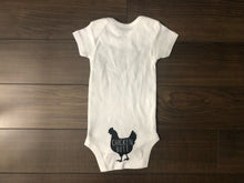 Load image into Gallery viewer, Guess What? Chicken Butt Baby Onesie