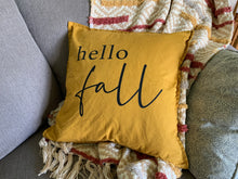 Load image into Gallery viewer, Hello Fall Pillow