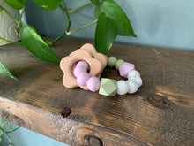 Load image into Gallery viewer, Silicone Teether With Shape Rings