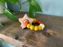 Load image into Gallery viewer, Silicone Teether With Shape Rings