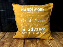 Load image into Gallery viewer, Ephesians 2:10 Pillow