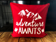 Load image into Gallery viewer, Adventure Awaits Pillow