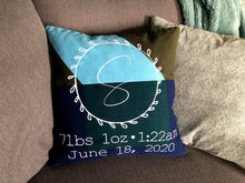 Load image into Gallery viewer, Baby Name Pillow