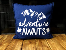 Load image into Gallery viewer, Adventure Awaits Pillow