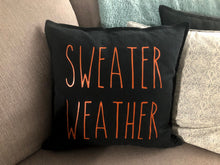 Load image into Gallery viewer, Sweater Weather Pillow