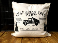 Load image into Gallery viewer, Christmas Tree Farm Pillow