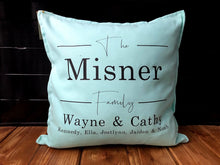 Load image into Gallery viewer, Last Name Pillow