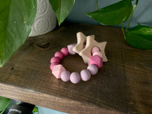 Load image into Gallery viewer, Silicone Teether With Shape Rings