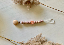 Load image into Gallery viewer, Floral Soother Clip