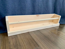 Load image into Gallery viewer, Natural Wood Book Shelves