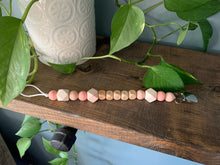 Load image into Gallery viewer, Name Soother Clip - Wooden Letters & Metal Clip