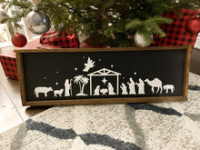 Load image into Gallery viewer, Nativity Scene Sign