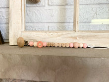 Load image into Gallery viewer, Name Soother Clip - Wooden Letters & Wooden Clip