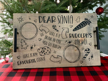 Load image into Gallery viewer, Santa Cookie Tray