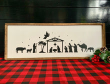 Load image into Gallery viewer, Nativity Scene Sign