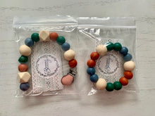 Load image into Gallery viewer, Multi-shaped Soother Clip & Teethers