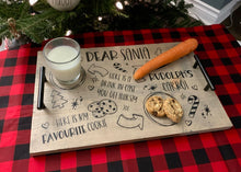 Load image into Gallery viewer, Santa Cookie Tray