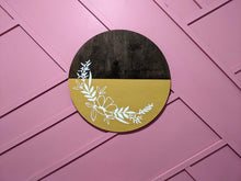 Load image into Gallery viewer, Baby Name Floral Sign