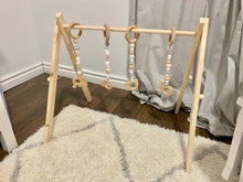 Load image into Gallery viewer, Natural Wood Play Gym