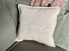 Load image into Gallery viewer, Love Cursive Pillow