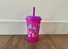 Load image into Gallery viewer, Kids Butterfly Tumbler
