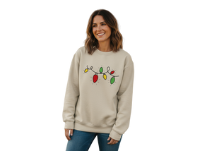 Christmas Light Crewneck Sweater