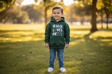 Load image into Gallery viewer, Youth Jesus Loves Me Hoodie
