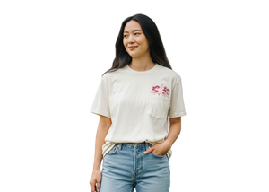 Floral Pocket T-Shirt