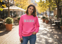Load image into Gallery viewer, MAMA Floral Crewneck
