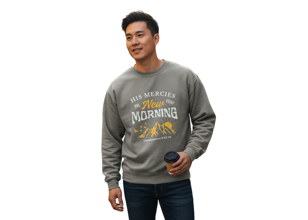 His Mercies Crewneck Sweater