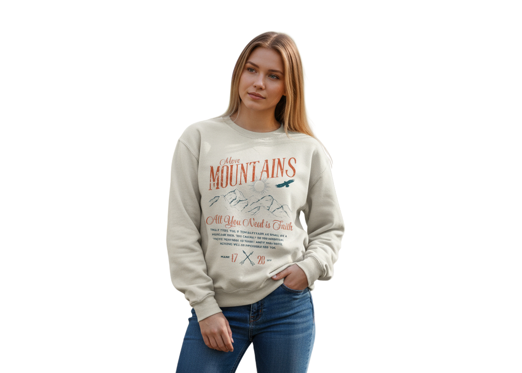 Move Mountains Crewneck Sweater
