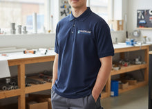 Load image into Gallery viewer, Right Corner Logo Polo T-Shirt
