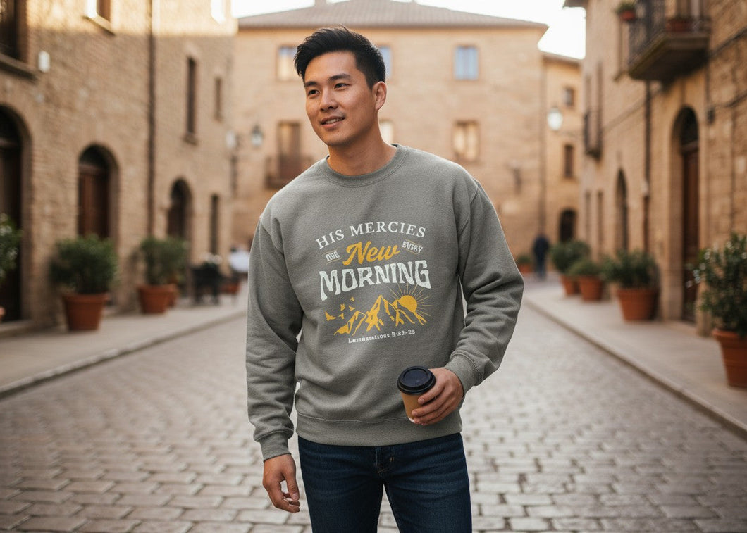 His Mercies Crewneck Sweater