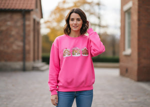 Gingerbread Crewneck Sweater