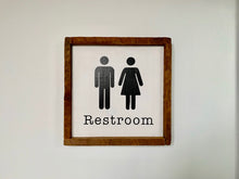 Load image into Gallery viewer, Restroom Sign
