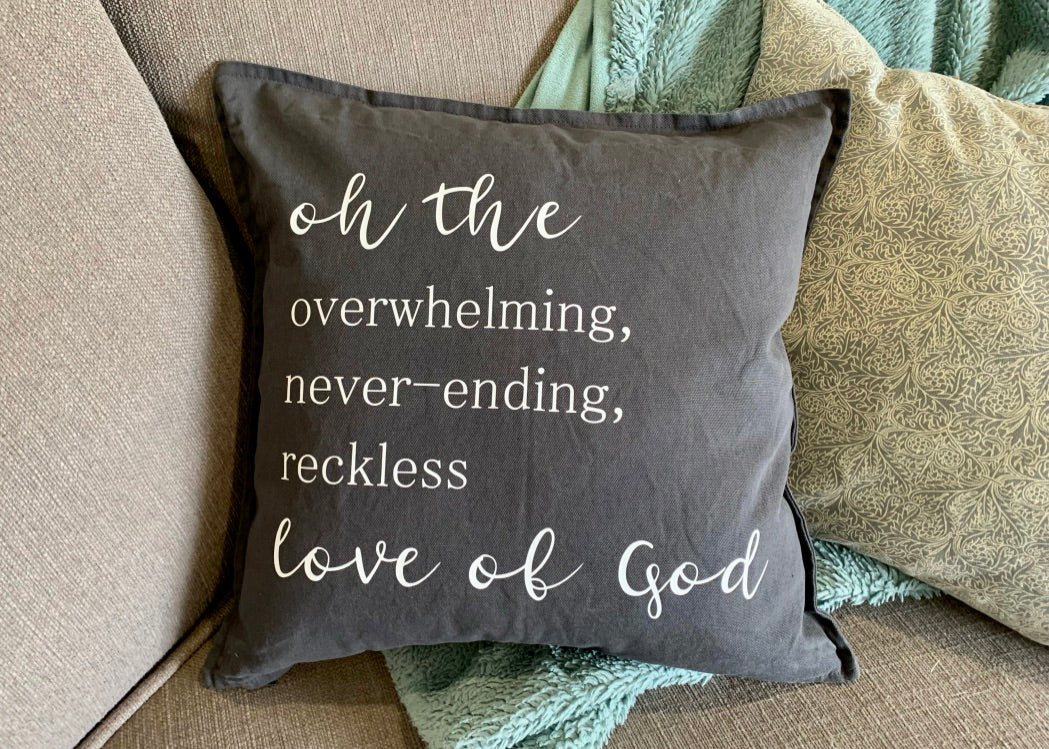 Reckless Love Lyrics Pillow