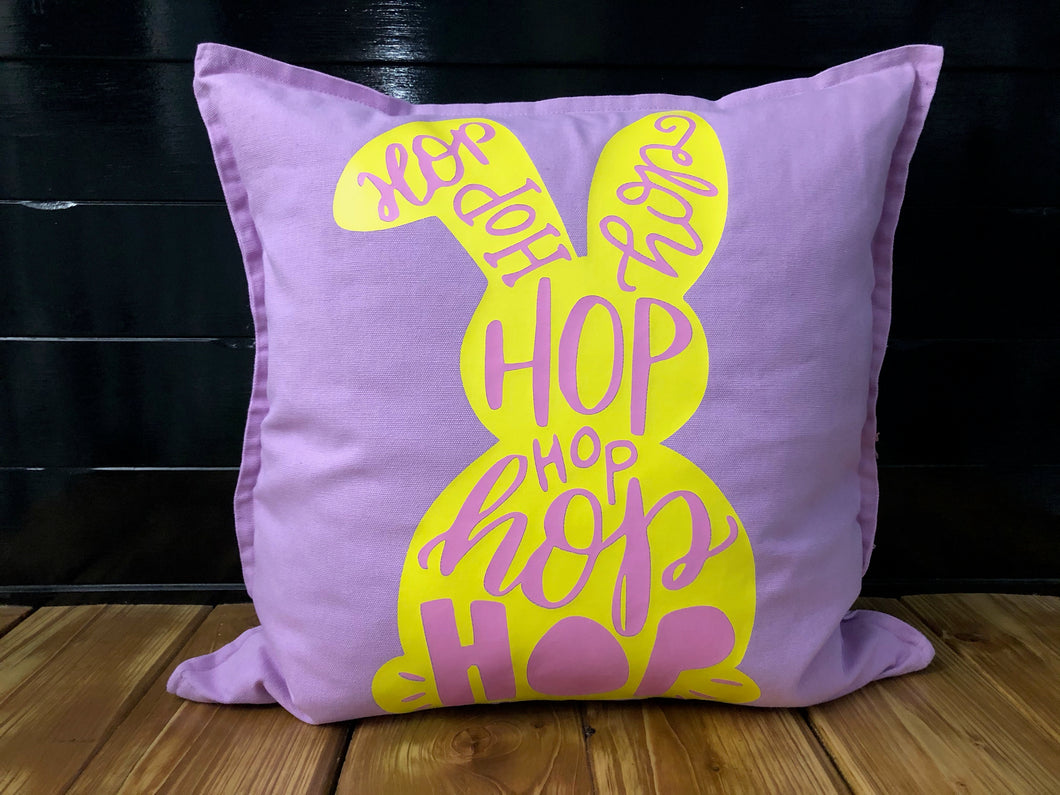 Hop Bunny Pillow
