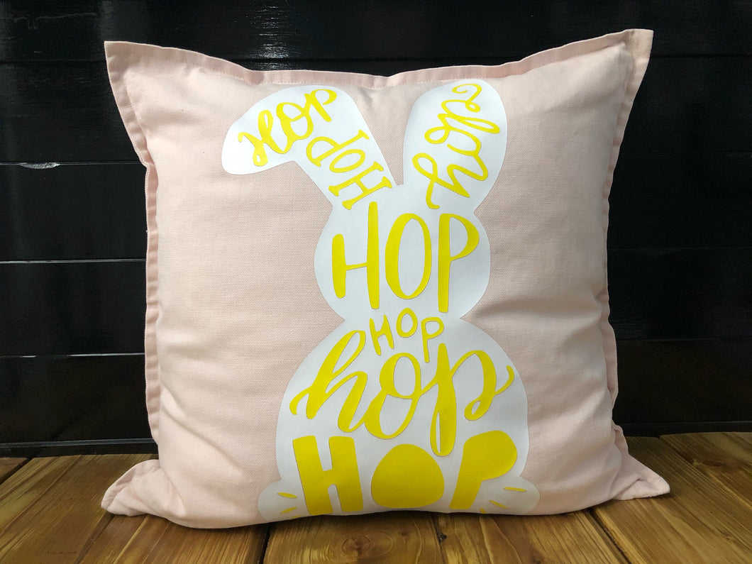 Hop Bunny Pillow