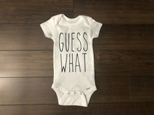 Load image into Gallery viewer, Guess What? Chicken Butt Baby Onesie

