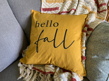 Load image into Gallery viewer, Hello Fall Pillow
