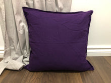 Load image into Gallery viewer, Last Name Pillow 2 Colour &amp; Stripes
