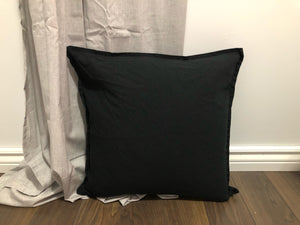 Initial Stripe Pillow